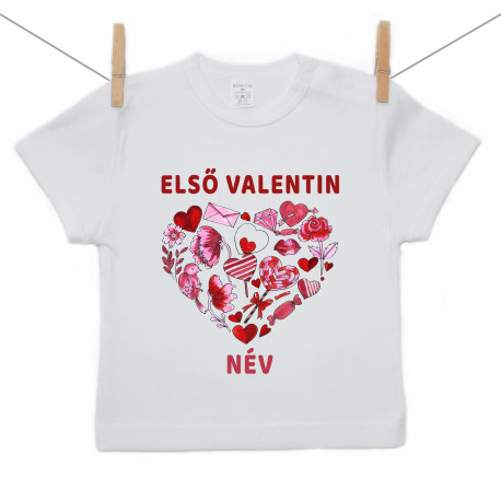 Rővid ujjú póló Első Valentin