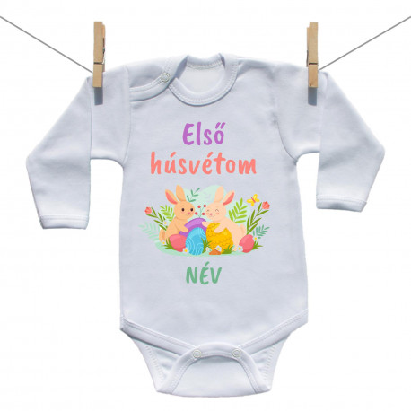 Hosszú ujjú body Első húsvétom
