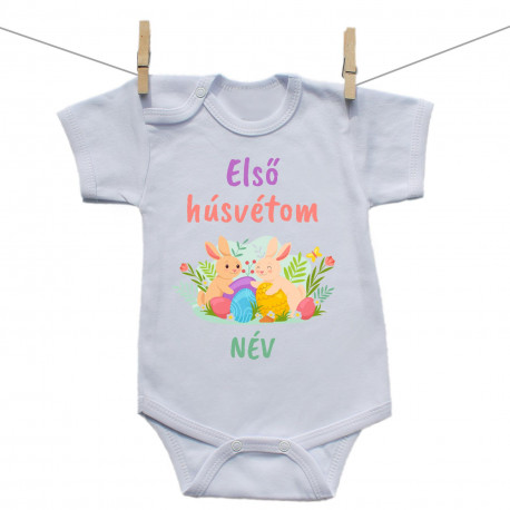 Rővid ujjú body Első húsvétom