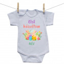 Rővid ujjú body Első húsvétom