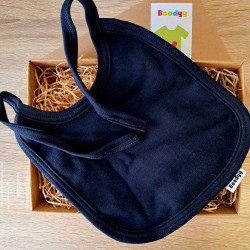 Megkötős pamut partedli, sötétkék