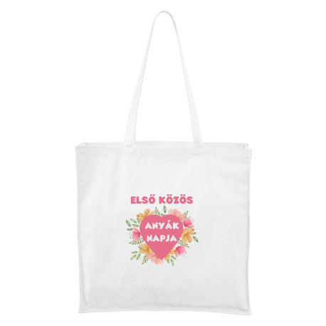 Maxi Táska (fehér) -  Első közös Anyák napja