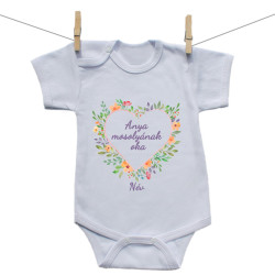 Rővid ujjú body Ok a mosolyra