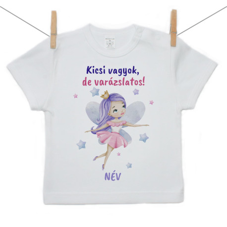Rővid ujjú póló Kicsi vagyok, de varázslatos Rővid ujjú póló Kicsi vagyok, de varázslatos
