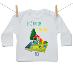 Hosszú ujjú póló Első napom az óviban