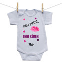 Rővid ujjú body NEM PUSZIT, ENNI KÉREK!