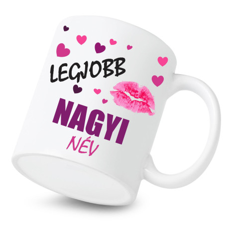 Kerámia bögre Legjobb nagyi