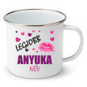 Zománc bögre Legjobb anyuka