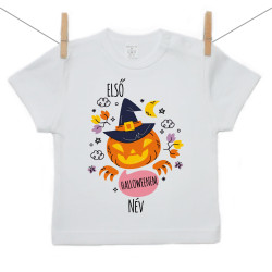 Rővid ujjú póló Első halloweeni tököm