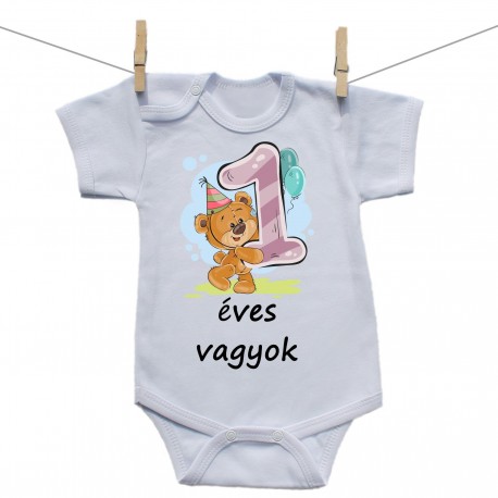 Baba body (Rővid ujjú) 1 éves vagyok