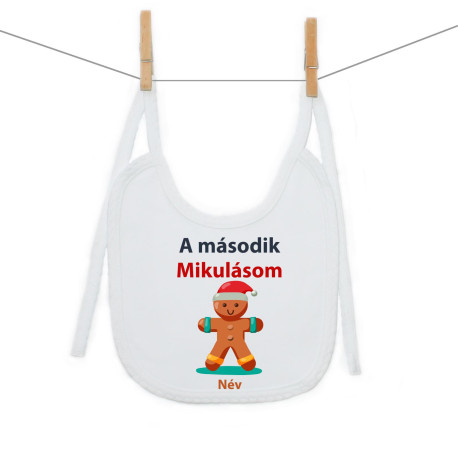 Előkék Második Mikulásom mézeskaláccsal