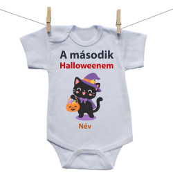 Rővid ujjú body Második Halloweenem