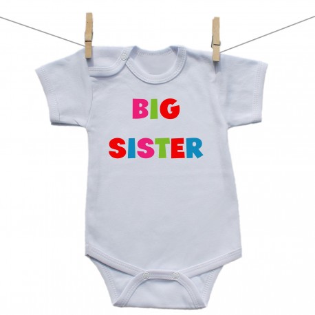 Baba body (Rővid ujjú) Big sister