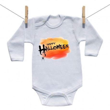 Hosszú ujjú body Happy Halloween