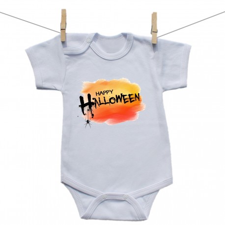 Rövid ujjú body Happy Halloween