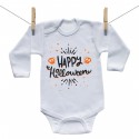 Hosszú ujjú body Happy Halloween