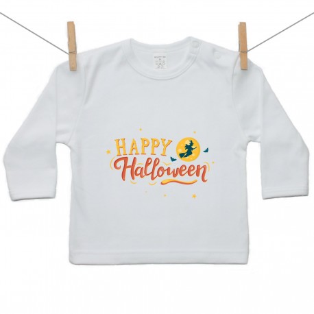 Hosszú ujjú póló Happy Halloween