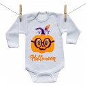 Hosszú ujjú body Halloween tök