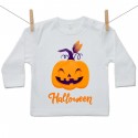 Hosszú ujjú póló Halloween tök