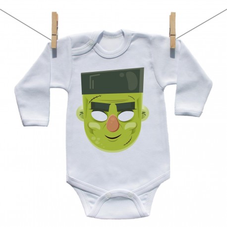 Hosszú ujjú body Halloween maszkok