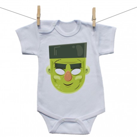 Rövid ujjú body Halloween maszkok