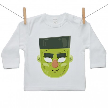 Hosszú ujjú póló Halloween maszkok