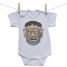 Rövid ujjú body Frankenstein