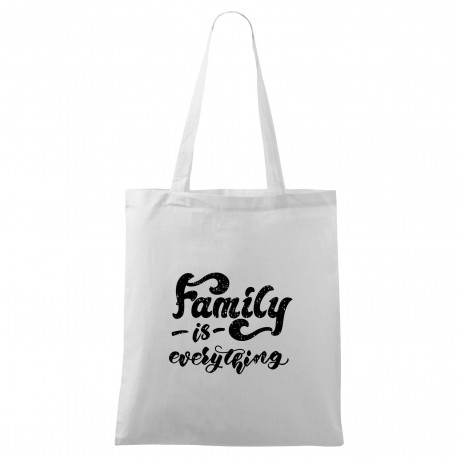 Táska - fehér Family is everything