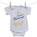 Rövid ujjú body Szeretem a Karácsonyt