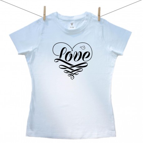 Női póló Love